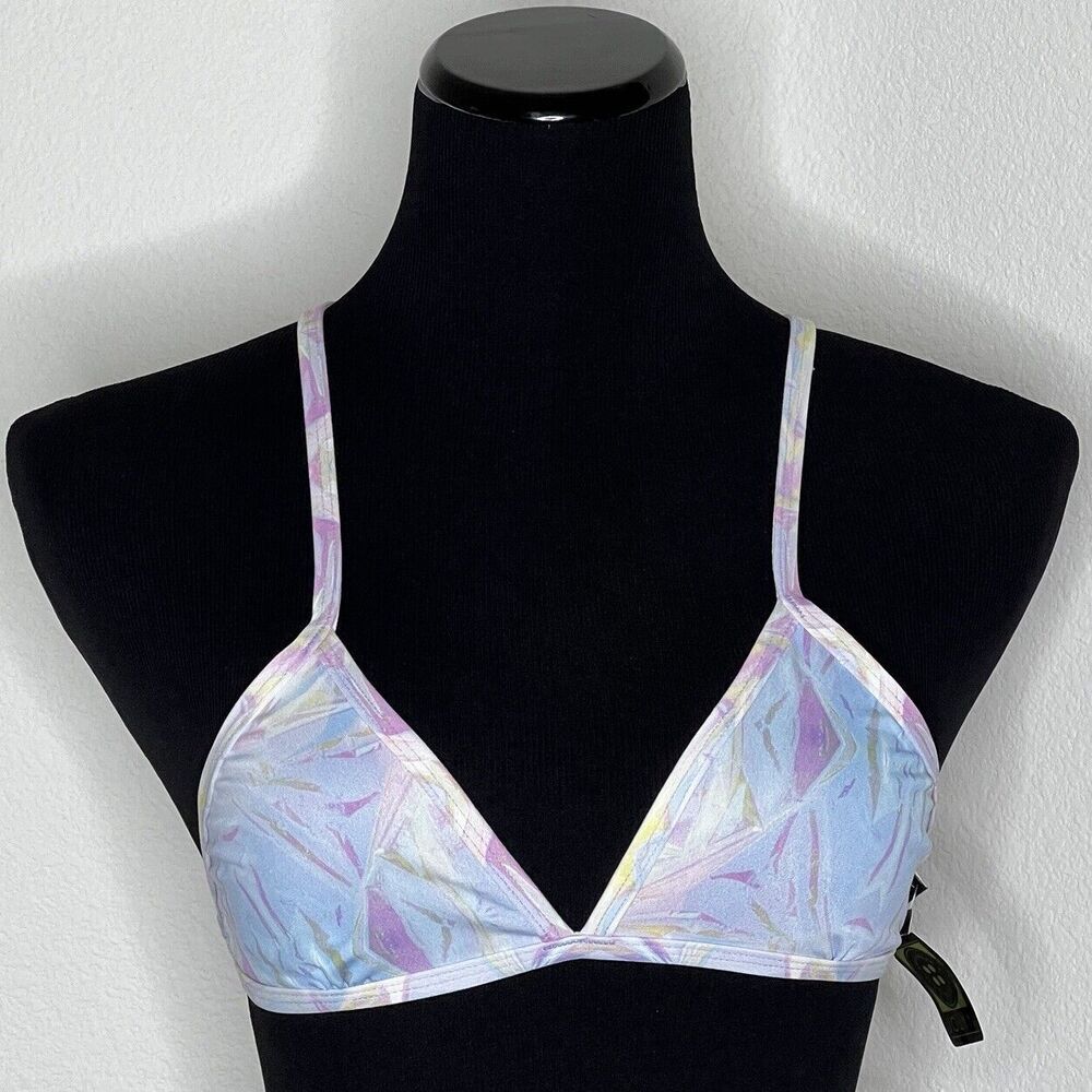 Jolyn Bikini Swim‎ Top Triangle Small Erie New with tags
